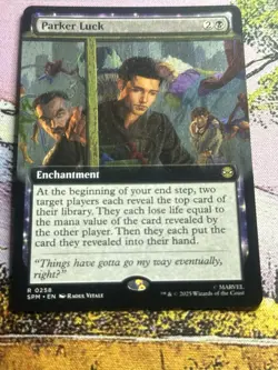 Parker Luck Mtg Spider-Man Magic The Gathering - Image 1