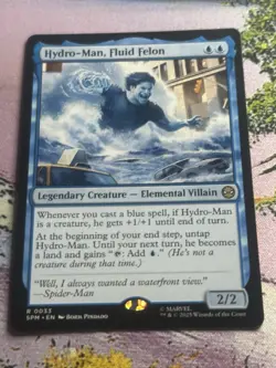 Hydro-man Fluid Felon Mtg Spider-Man Magic The Gathering - Image 1