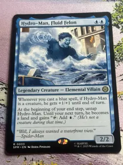Hydro-man Fluid Felon Mtg Spider-Man Magic The Gathering - Image 5