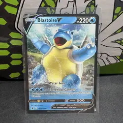 Blastoise V Holo Promo SWSH: Sword & Shield Promo Cards SWSH101 NM - Image 1