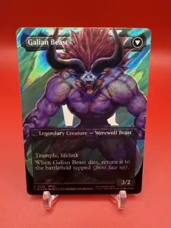 MTG Vincent Valentine (Borderless) (Surge Foil) Final Fantasy 0528 NM/MT - Image 2