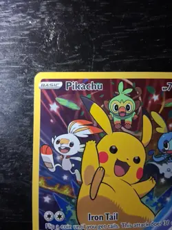 Pikachu SWSH020 SWSH: Sword & Shield Promo Cards Holo - Image 2