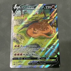 Pokemon TCG Charizard V SWSH260 Sword & Shield Promo Full Art Holo English - Image 1