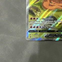 Pokemon TCG Charizard V SWSH260 Sword & Shield Promo Full Art Holo English - Image 2