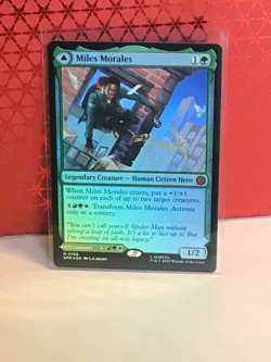 Miles Morales /Ultimate Spider-Man -# 108 - Foil - Spider-Man MTG Mythic NP - Image 1