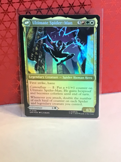 Miles Morales /Ultimate Spider-Man -# 108 - Foil - Spider-Man MTG Mythic NP - Image 2
