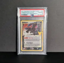 2021 Pokemon Celebrations Classic Coll #17 Umbreon Gold Star PSA 10 GEM MINT - Image 1