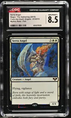SERRA ANGEL From the Vault: Angels Foil Mythic CGC 8.5 MTG [Nostalgium] - Image 1