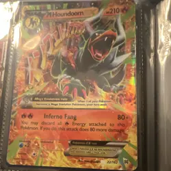 The Pokemon Company M Houndoom EX 22/162 BREAKthrough Ultra Rare Holo English - Image 1