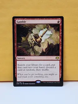 1x Gamble, NM, Dominaria Remastered (DMR), Magic: the Gathering, MtG - Image 1