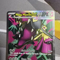Pokemon TCG Mega Evolutions Mawile EX Ultra Rare Card 162/132 - Image 3