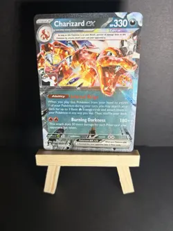 Pokemon TCG Charizard ex Prize Pack Series Cards 125/197 Holo Double Rare - Image 1