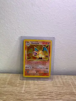 Pokemon TCG Charizard Base Set 4/102 Holo Unlimited Holo Rare - Image 1