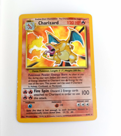 Pokemon TCG Charizard 4/102 Base Set Holo Rare 1999 Vintage WOTC - Minor Scratch - Image 1