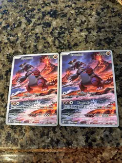 Pokemon Charizard 4/102 Base Set 1st Edition Holo 1999 English Lot (2) - Image 2