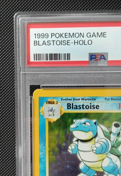 Pokemon TCG Blastoise 2/102 Base Set Holo Rare Card - EX-MT - PSA 6 New Cert - Image 2