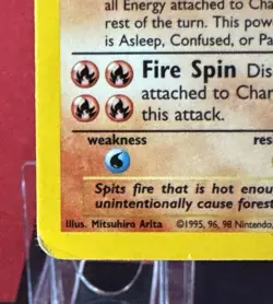Pokemon TCG Charizard 4/102 Base Set Holo Rare Holo EN 1999 HP120 Stage 2 - Image 2