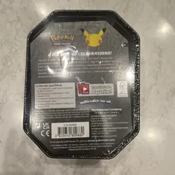 Pokemon TCG Celebrations Dark Sylveon V Tin Box Promo Booster English - Image 2
