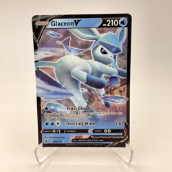 Glaceon V 038/159 Ultra Rare Holo Full Art Crown Zenith Pokemon card NM/M - Image 1