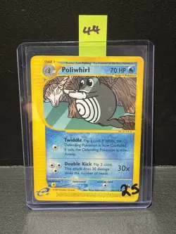 Pokemon TCG - Poliwhirl 💦🐸 88/144 Skyridge ⛰ Non Holo E-Series Card LP-MP - Image 1