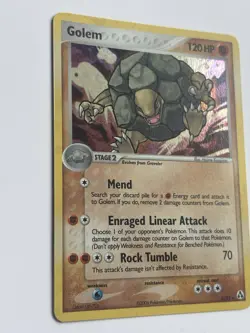 Pokemon TCG Golem 6/92 Legend Maker Holo Rare 2006 English Stage LP/NM - Image 2