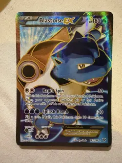 Pokemon TCG Blastoise EX XY Base Set 142/146 LP/NM 2014 - Image 1
