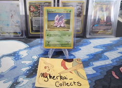 Pokemon TCG Nidoran Base Set 1st Edition Shadowless 55/102 Common NM/LP - Image 1