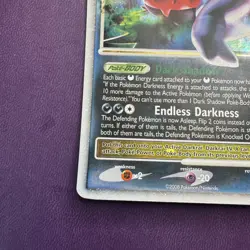 Darkrai Lv.X 104/106 Pokemon TCG Card Holo Rare Great Encounters LP - Image 4