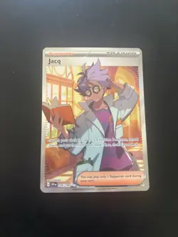 Pokemon TCG Jacq Scarlet & Violet Base Set 236/198 Holo Ultra Rare - Image 1