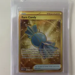Pokemon TCG Rare Candy Scarlet & Violet Base Set 256/198 Holo Hyper Rare - Image 1