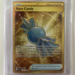 Pokemon TCG Rare Candy Scarlet & Violet Base Set 256/198 Holo Hyper Rare - Image 2