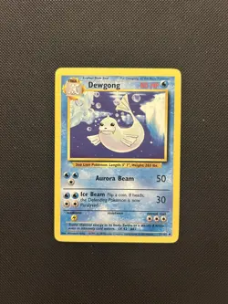 Dewgong 25/102 | Base Set | Non Holo Pokemon Card LP - Image 1