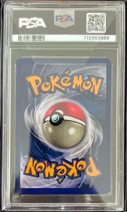 1999 Pokemon TCG Mewtwo Base Set Holo Unlimited Rare 10/102 PSA 8 NM-MT - Image 2