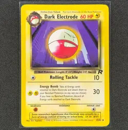 Dark Electrode - 34/82 - Uncommon - Team Rocket - Pokemon Card - NM/M - Image 1