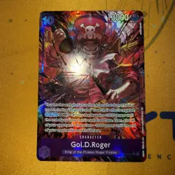 One Piece Carrying On His Will Gol D Roger OP13-064 Alternate Alt Art - Image 1
