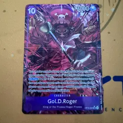 One Piece Carrying On His Will Gol D Roger OP13-064 Alternate Alt Art - Image 2