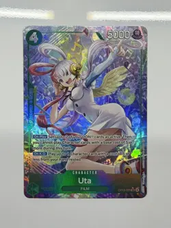 Uta OP13-023 SR Alt Art Carrying On His Will One Piece English NM - Image 1