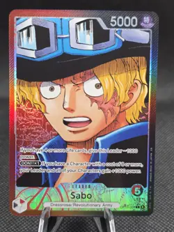 Sabo - OP13-004 (Alt Art) - One Piece: Carrying On His Will - Image 1