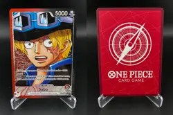 Sabo (004) (Alternate Art) OP13-004 Carrying On His Will One Piece Foil NM - Image 3