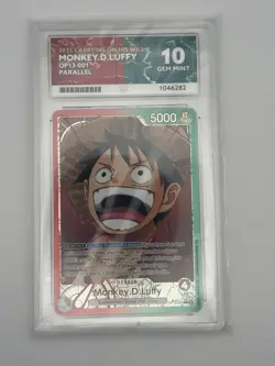 Monkey.D.Luffy OP13-001 (Alt Art) Carrying on His Will One Piece CCG - ACE 10 - Image 1