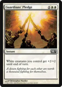 Guardians' Pledge - Light Play MTG Magic 2012 Core Set - Image 1