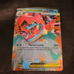 Mega Feraligatr EX MEP EN 036 Black Star Promo Holo NM Pokemon Card - Image 1