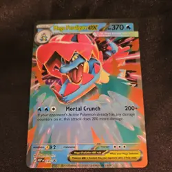 Mega Feraligatr EX MEP EN 036 Black Star Promo Holo NM Pokemon Card - Image 3