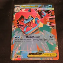 Mega Feraligatr EX MEP EN 036 Black Star Promo Holo NM Pokemon Card - Image 5