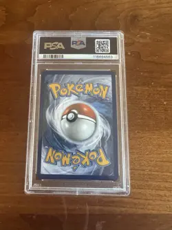 Pokemon TCG Eevee VMAX SWSH087 Black Star Promo Full Art Holo PSA 10 - Image 2