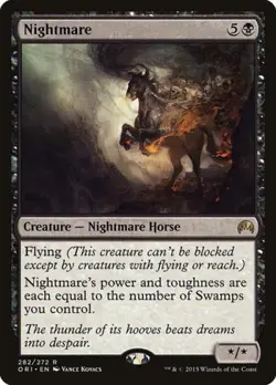Nightmare - Light Play MTG Magic Origins - Image 1