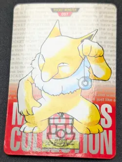 Pokemon 1996 Japanese Bandai Carddass Red No.097 Hypno Card - HP DMG - Image 4