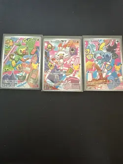 Pokemon 2026 First Partner Series 2 Grookey Scorbunny Sobble Promo 3-Card Lot - Image 1