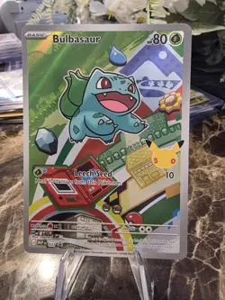 Bulbasaur First Partner Promo 30th Anniversary Holo #037 Pokemon TCG - Image 1