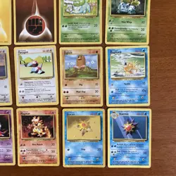 Base Set x26 Cards Job Lot Bundle Unlimited WOTC Pokemon TCG - Image 5